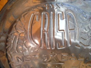 glass great bear water cooler bottle - Logo detail